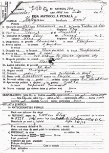 Fişă de încarcerare